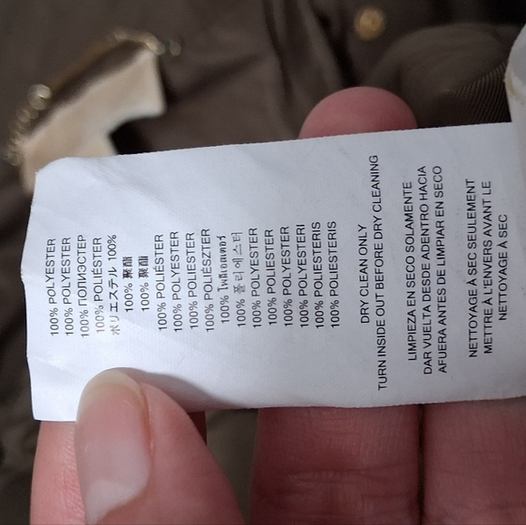 Michael Kors Army Green Women's Jacket - Picture 16 of 16